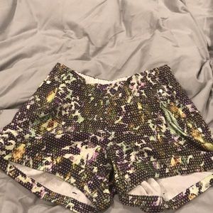 Floral Print LuLulemon Shorts